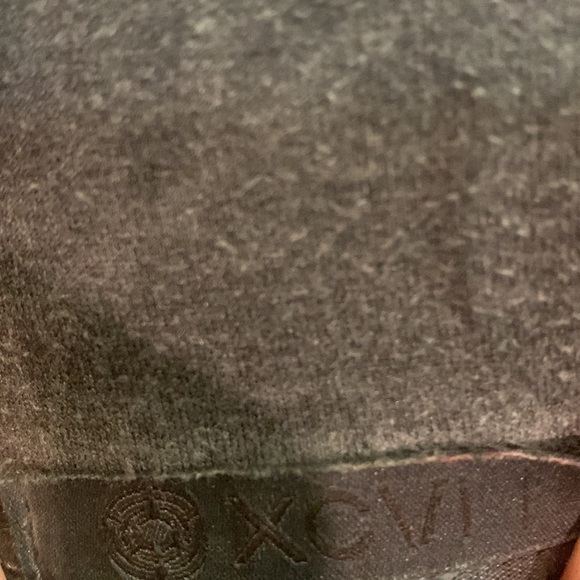 EUC XCVI grey brocade legging/pants, size L - Picture 3 of 5